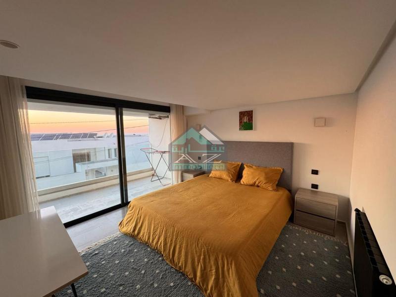A Louer Courte durée à Bizerte : Magnifique Duplex Luxe Meublé Haut Standing